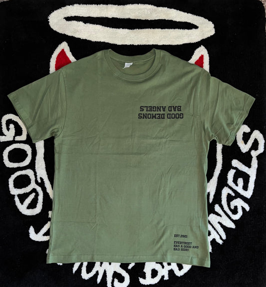 Green GDBA upside down logo T