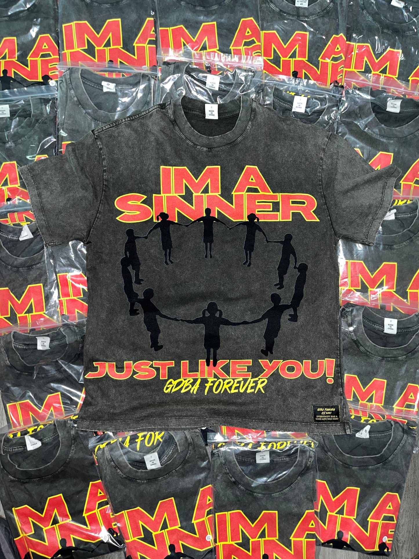 I’m a Sinner Oversized T