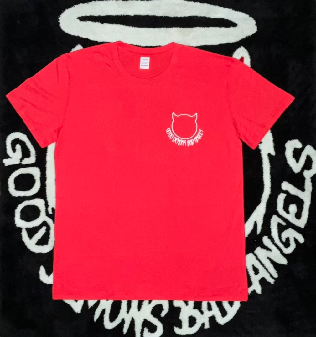 Basic logo Red T shirt – GDBA Forever